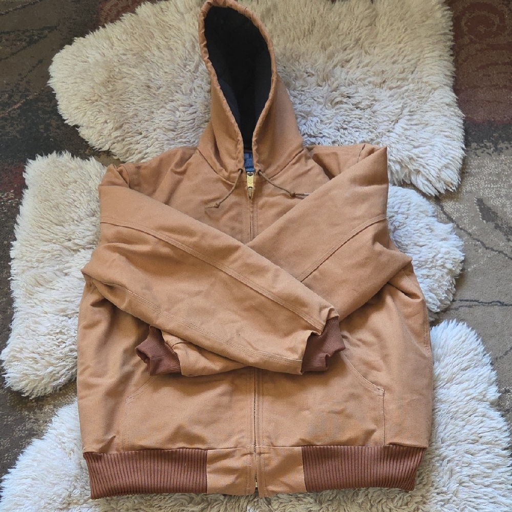 Carhartt Loose Fit Duck Insulated Hooded Jacket